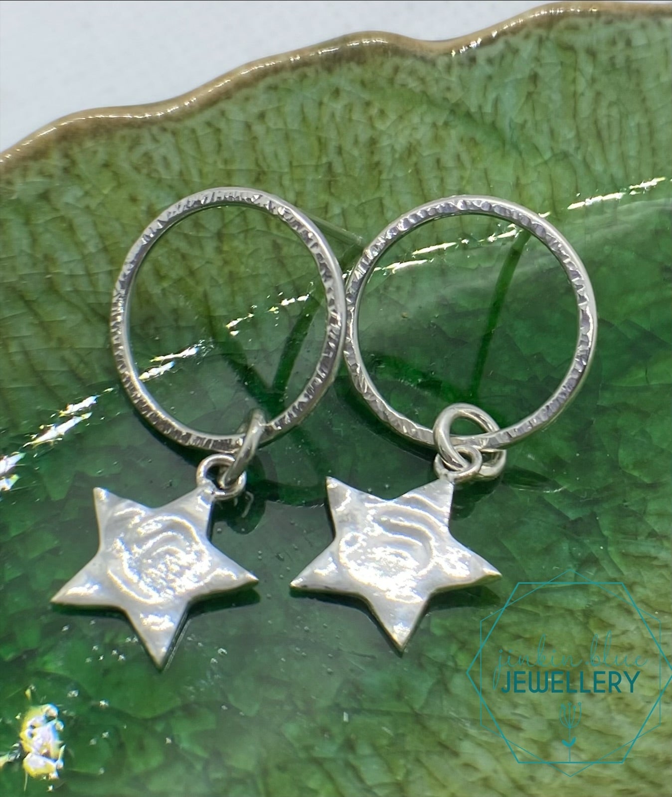 Flower Star Stud Earrings
