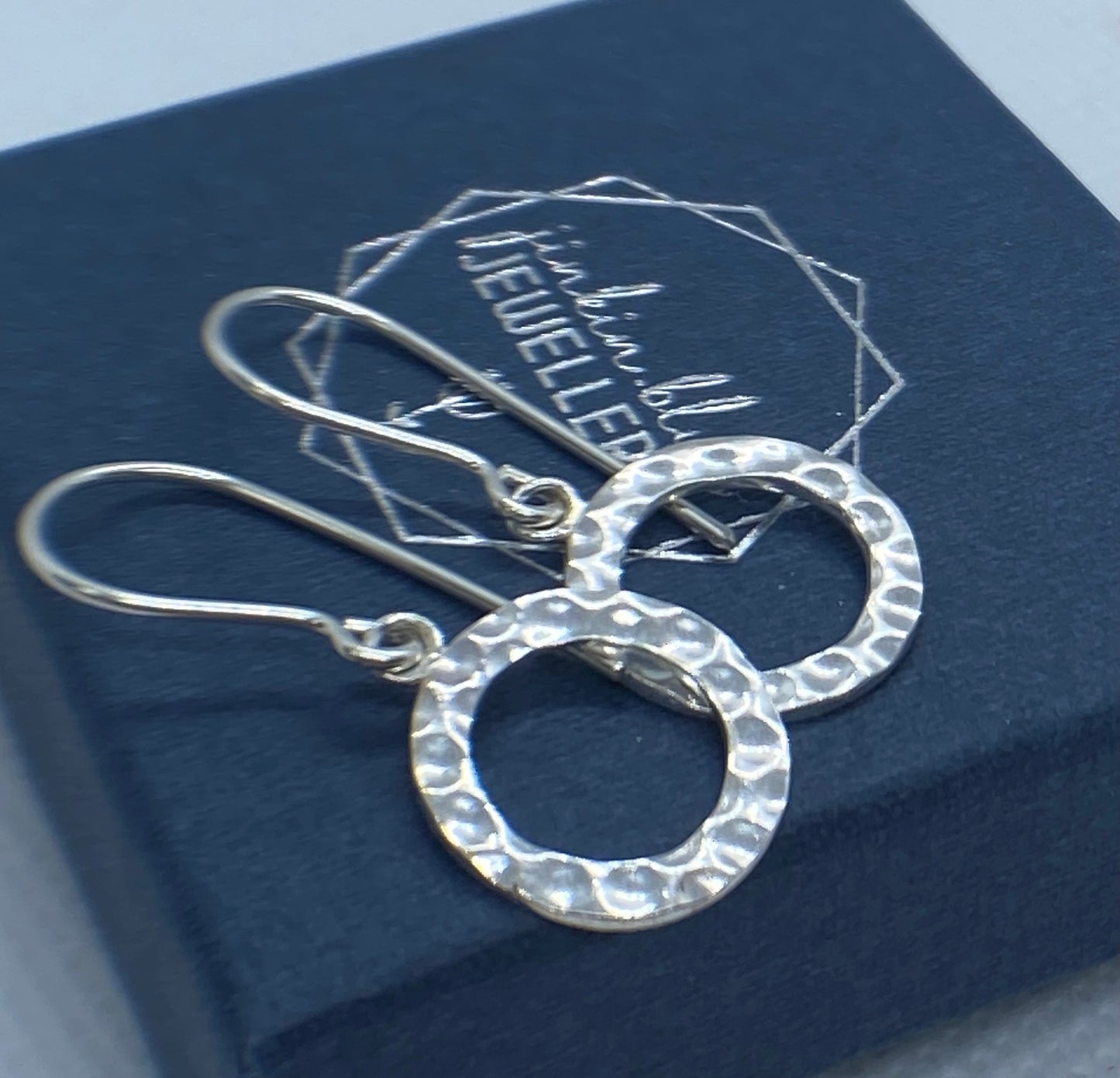 Bubbly Hoop Drop Earrings