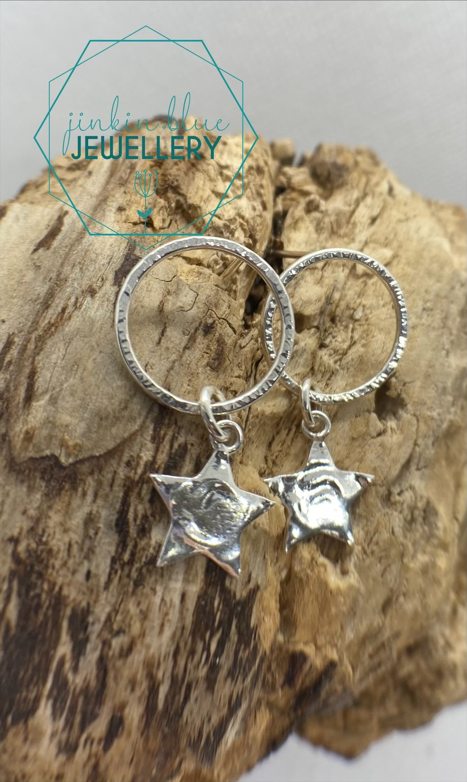 Flower Star Stud Earrings