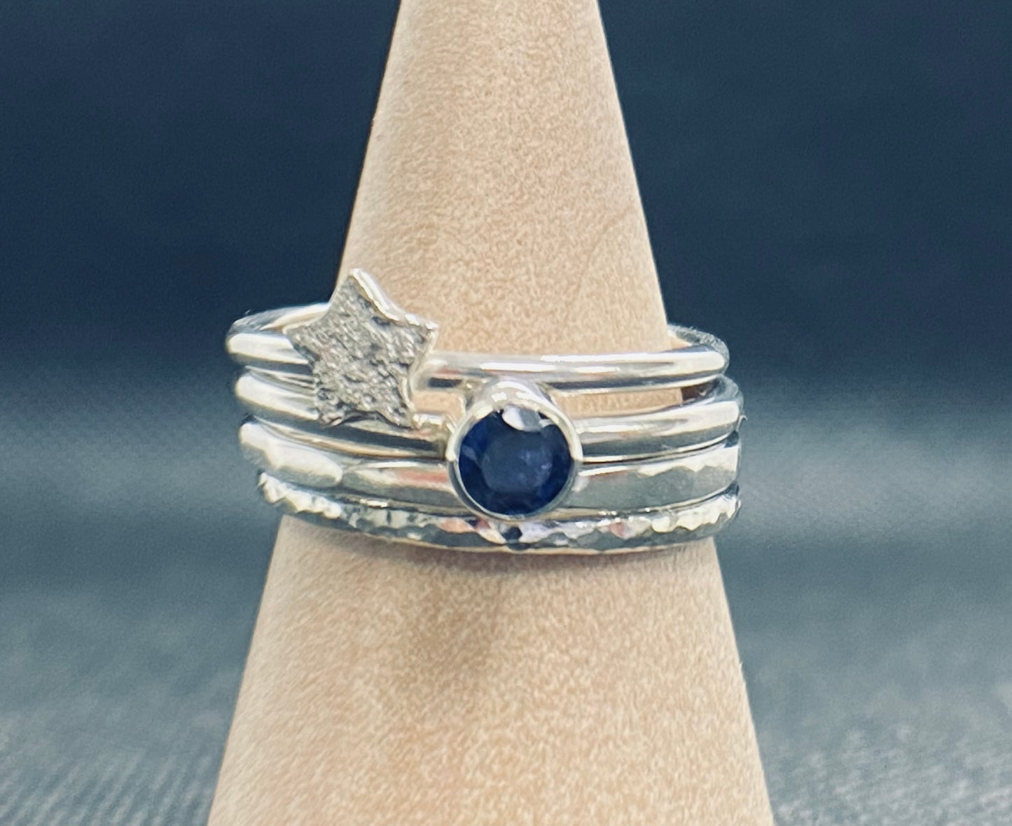Starry Night Stacking Ring Set